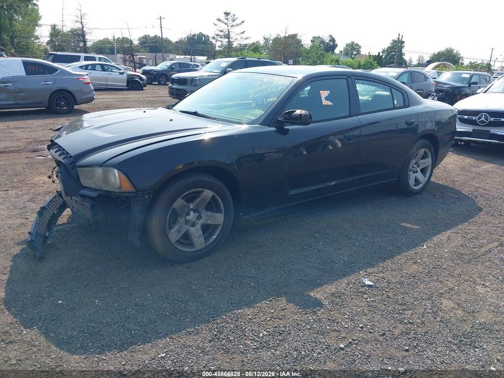 2C3CDXAT7EH279473 2014 DODGE CHARGER photo no. 2