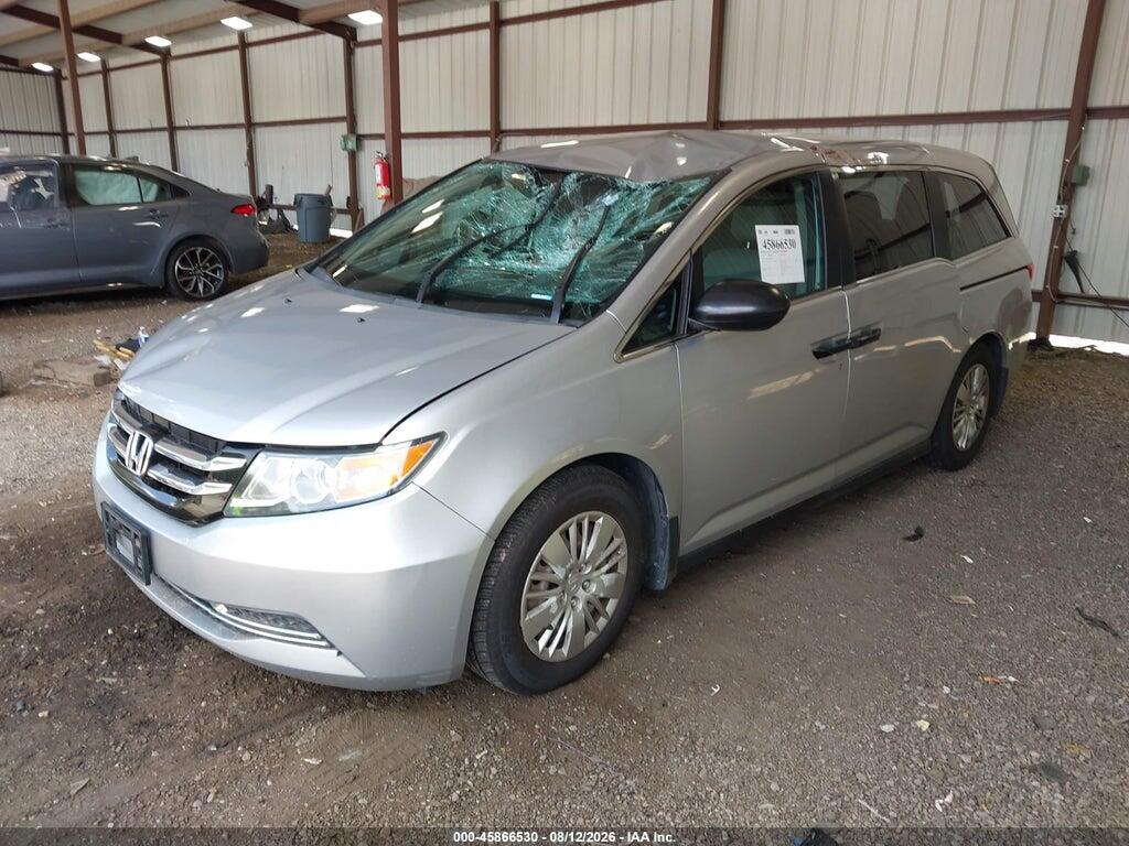 5FNRL5H21EB077177 2014 HONDA ODYSSEY photo no. 2