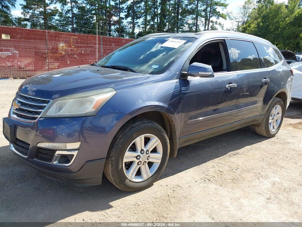 1GNKRHKD0EJ210376 2014 CHEVROLET TRAVERSE photo no. 2