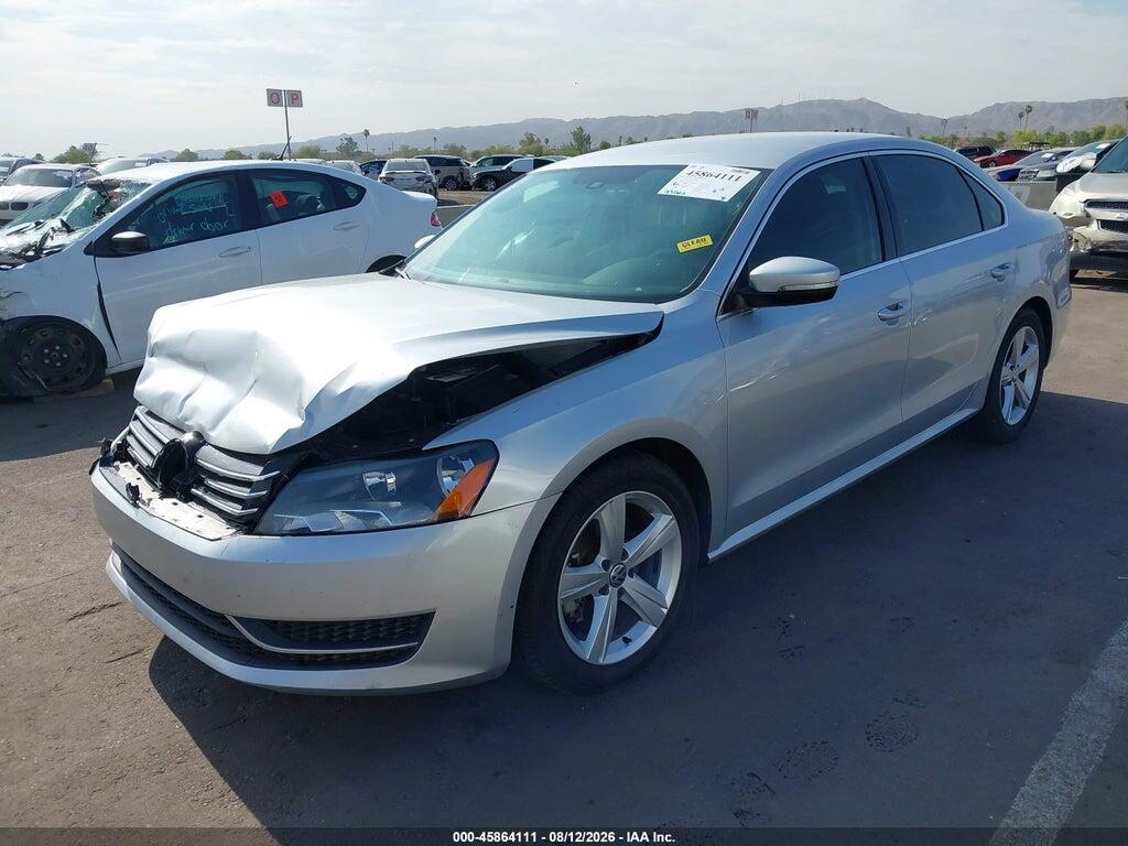 1VWBP7A37EC009125 2014 VOLKSWAGEN PASSAT photo no. 2