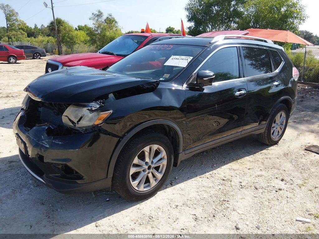 5N1AT2MV7EC805847 2014 NISSAN ROGUE photo no. 2