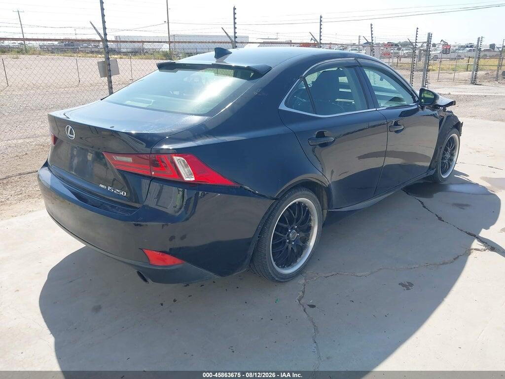 JTHCF1D2XE5015630 2014 LEXUS IS 250 photo no. 4