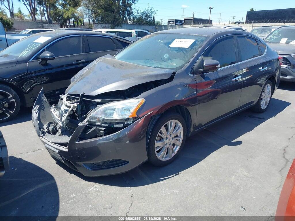 3N1AB7AP6EL623929 2014 NISSAN SENTRA photo no. 2