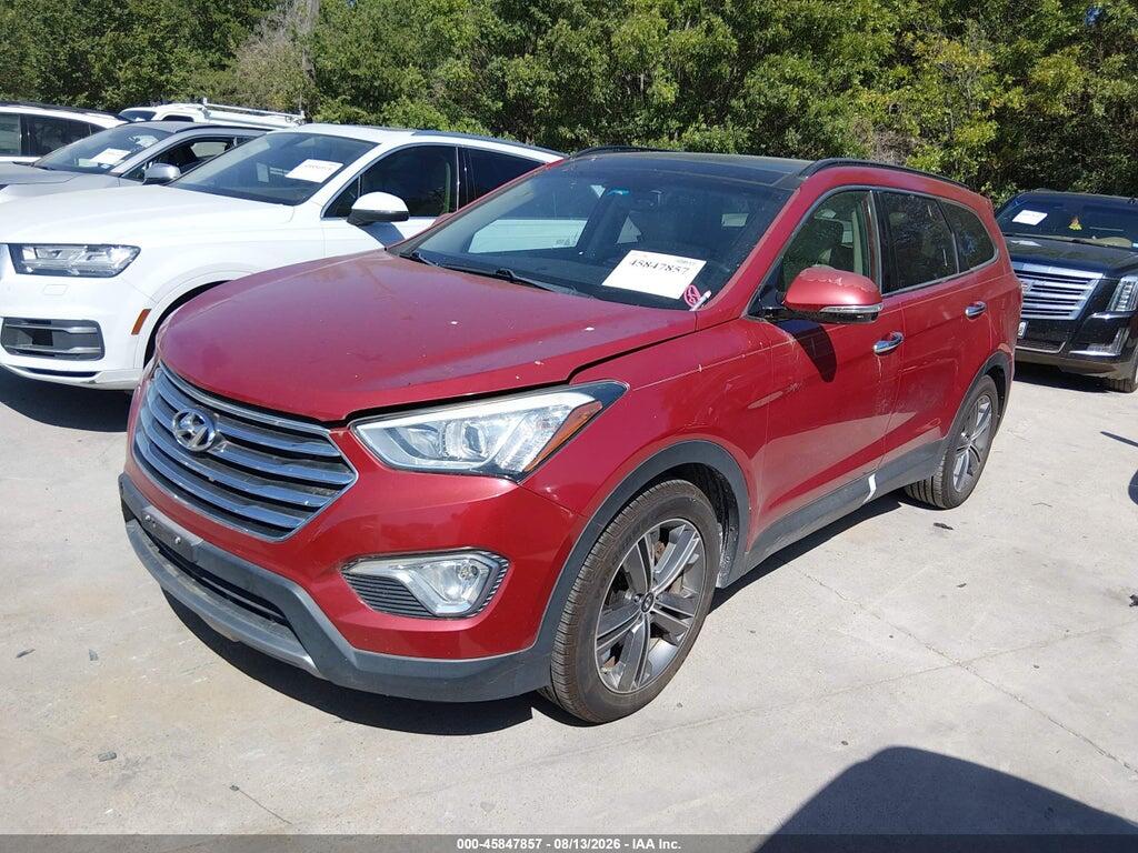 KM8SR4HF7EU081119 2014 HYUNDAI SANTA FE photo no. 2