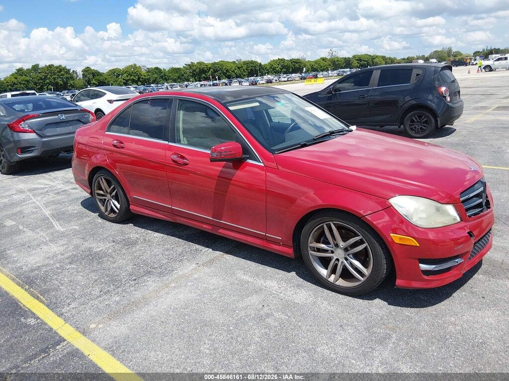 WDDGF4HB8EG210215 2014 MERCEDES-BENZ C 250 photo no. 1