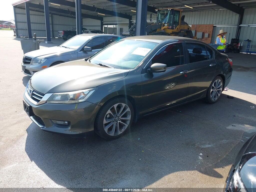 1HGCR2F53EA213206 2014 HONDA ACCORD photo no. 2