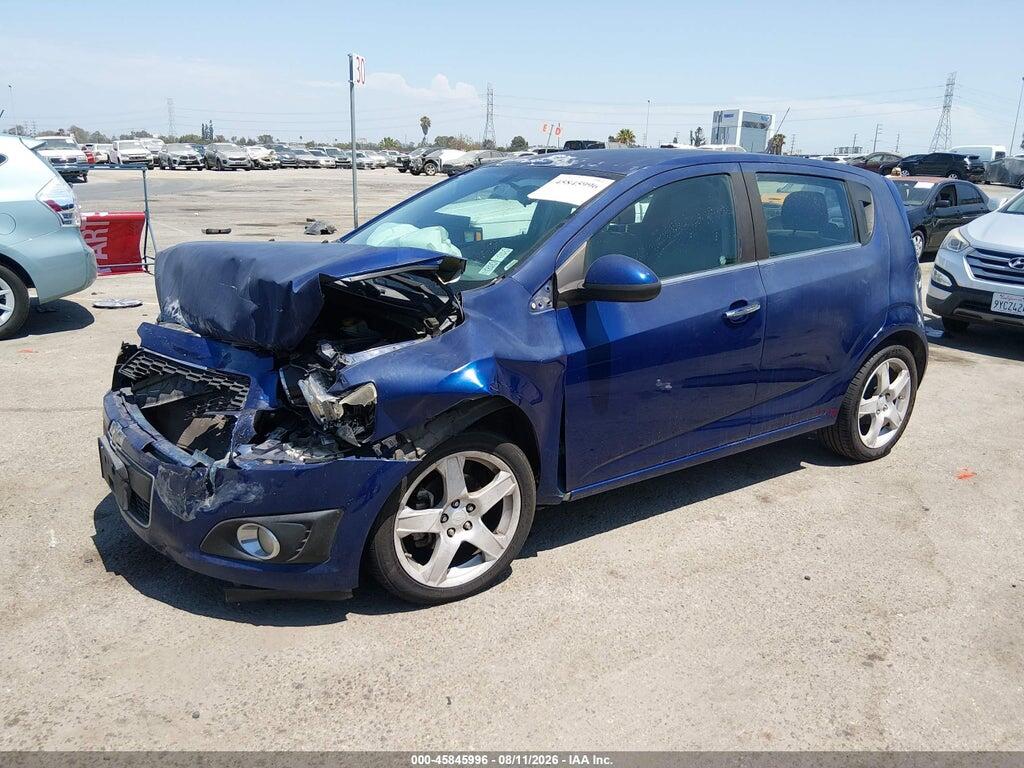 1G1JE6SB9E4130438 2014 CHEVROLET SONIC photo no. 2