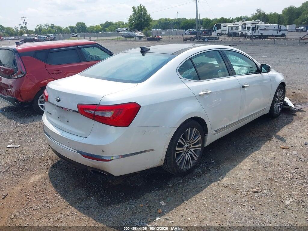 KNALN4D73E5153220 2014 KIA CADENZA photo no. 4