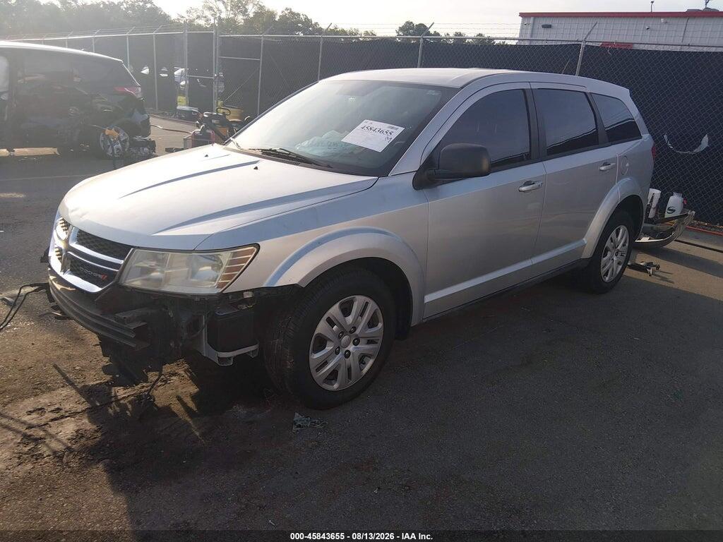 3C4PDCAB3ET182260 2014 DODGE JOURNEY photo no. 2