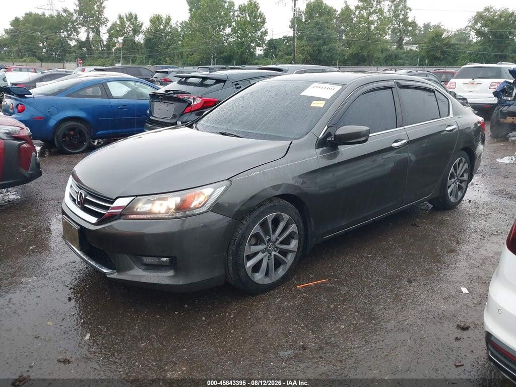 1HGCR2F5XEA116682 2014 HONDA ACCORD photo no. 2