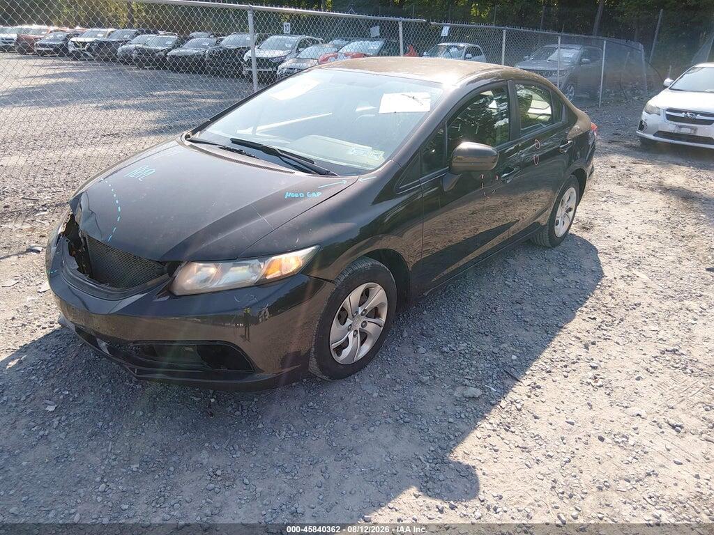 2HGFB2F5XEH537191 2014 HONDA CIVIC photo no. 2