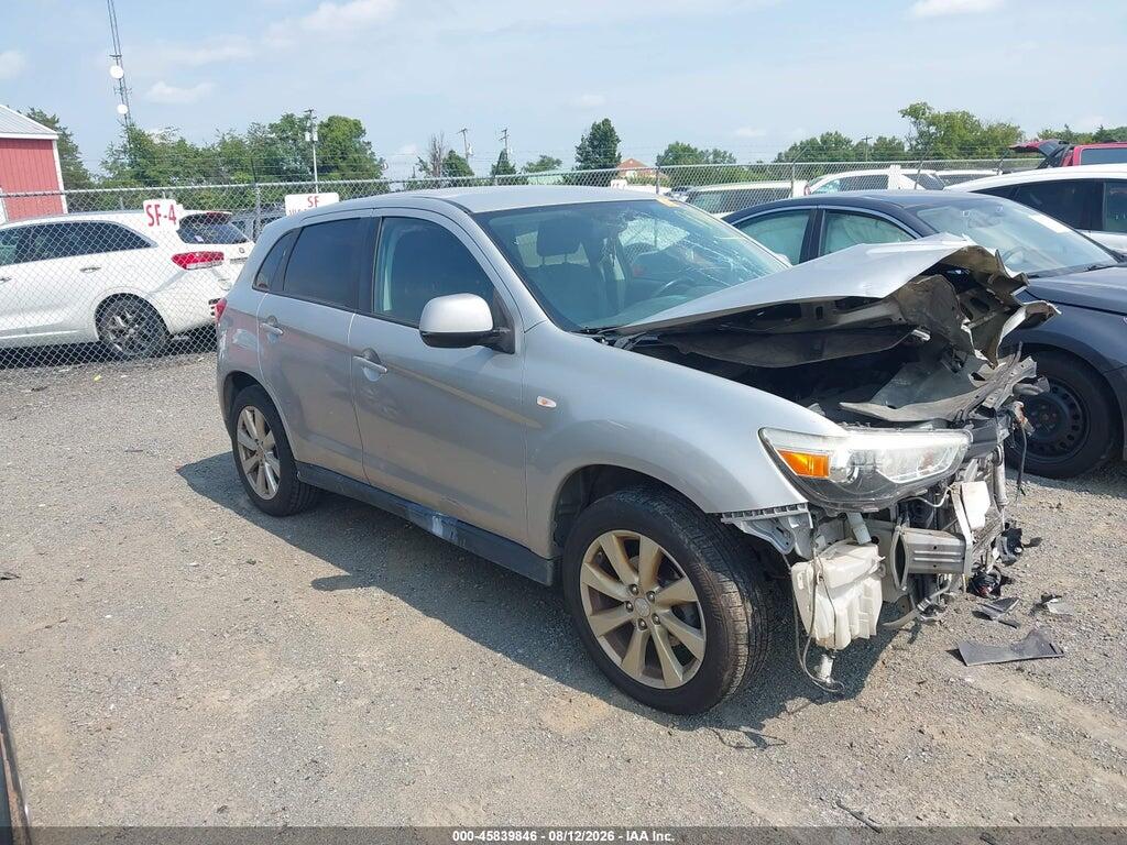 4A4AR3AU1EE023500 2014 MITSUBISHI OUTLANDER SPORT photo no. 1