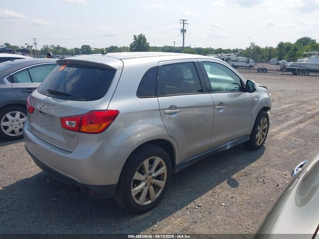 4A4AR3AU1EE023500 2014 MITSUBISHI OUTLANDER SPORT photo no. 4