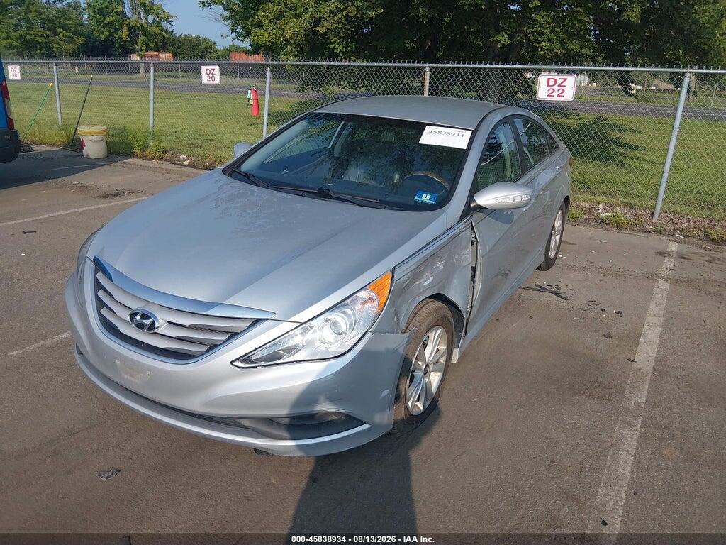 5NPEB4AC8EH837234 2014 HYUNDAI SONATA photo no. 2