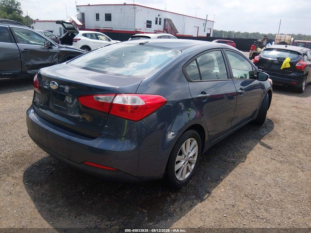 KNAFX4A69E5147182 2014 KIA FORTE photo no. 4