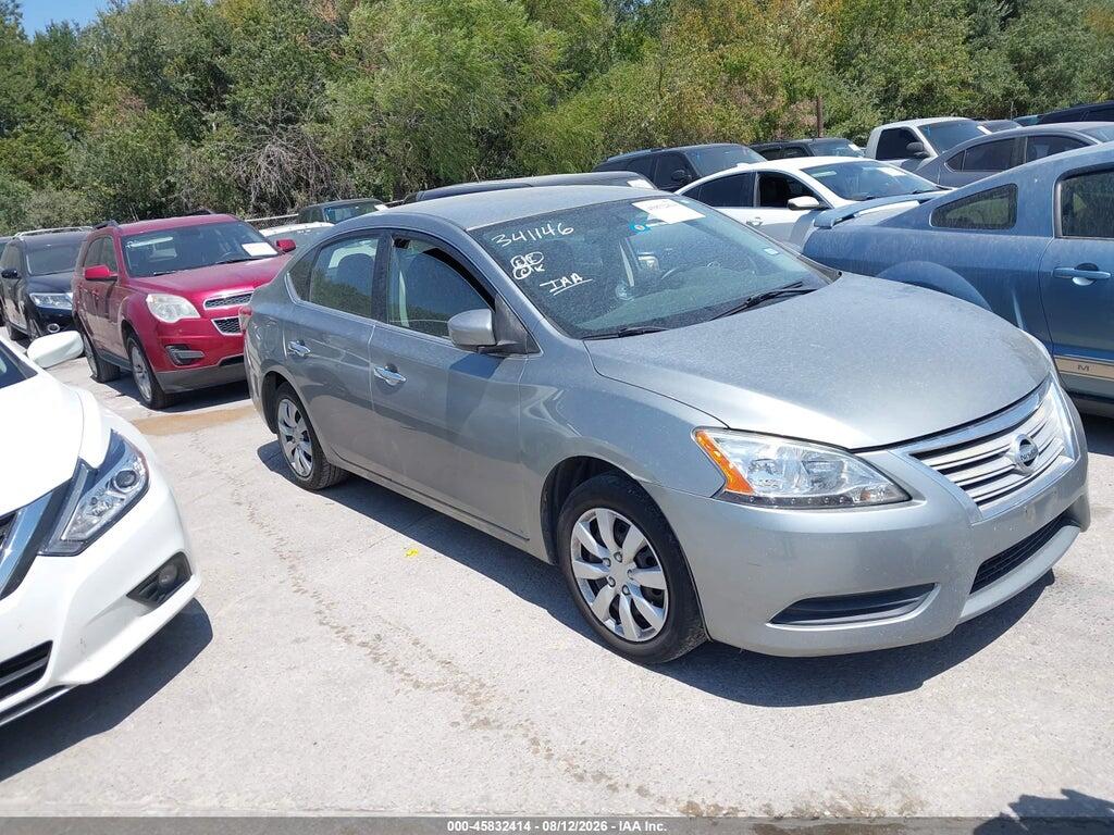 3N1AB7AP6EY341146 2014 NISSAN SENTRA photo no. 1