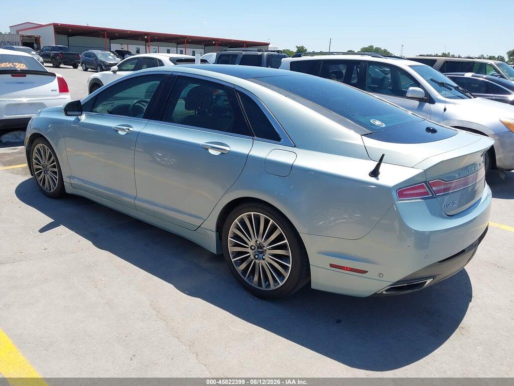 3LN6L2LU8ER807302 2014 LINCOLN MKZ HYBRID photo no. 3
