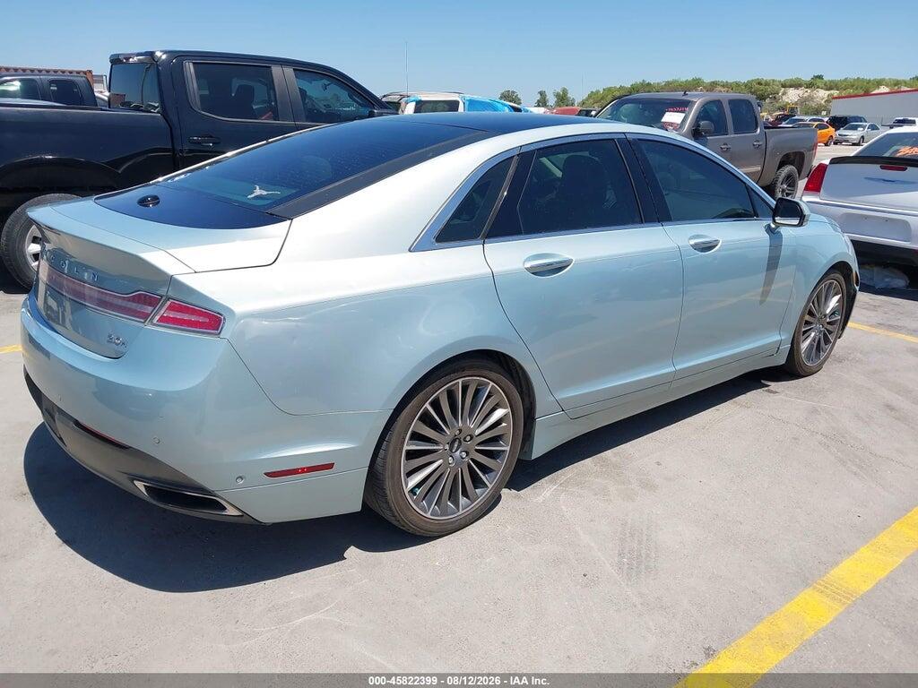 3LN6L2LU8ER807302 2014 LINCOLN MKZ HYBRID photo no. 4