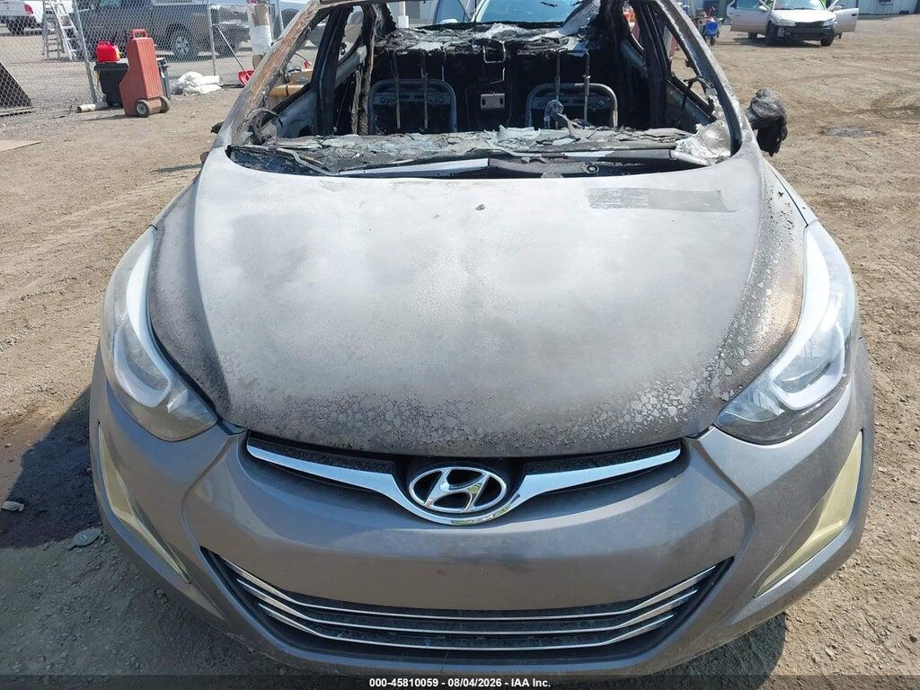 5NPDH4AE3EH505553 2014 HYUNDAI ELANTRA photo no. 10
