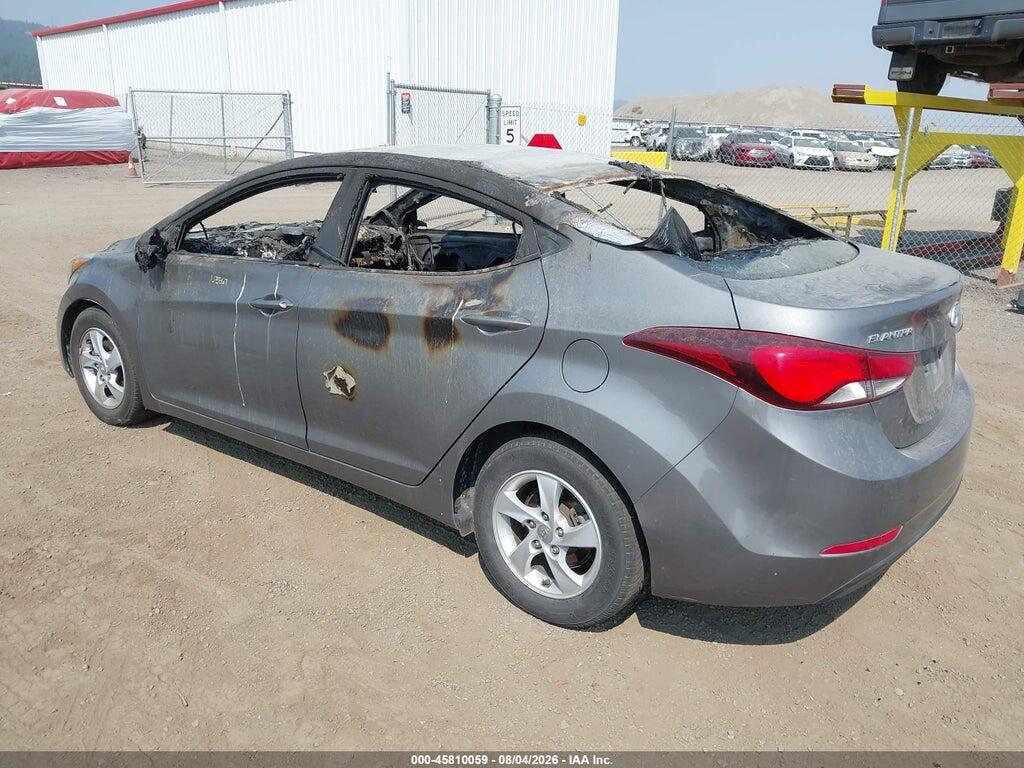 5NPDH4AE3EH505553 2014 HYUNDAI ELANTRA photo no. 3