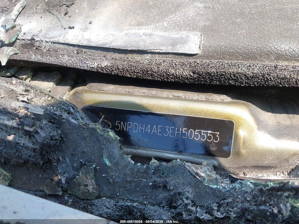 5NPDH4AE3EH505553 2014 HYUNDAI ELANTRA photo no. 9