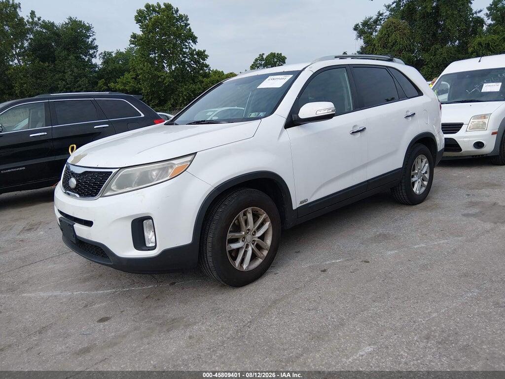 5XYKTDA69EG511508 2014 KIA SORENTO photo no. 2