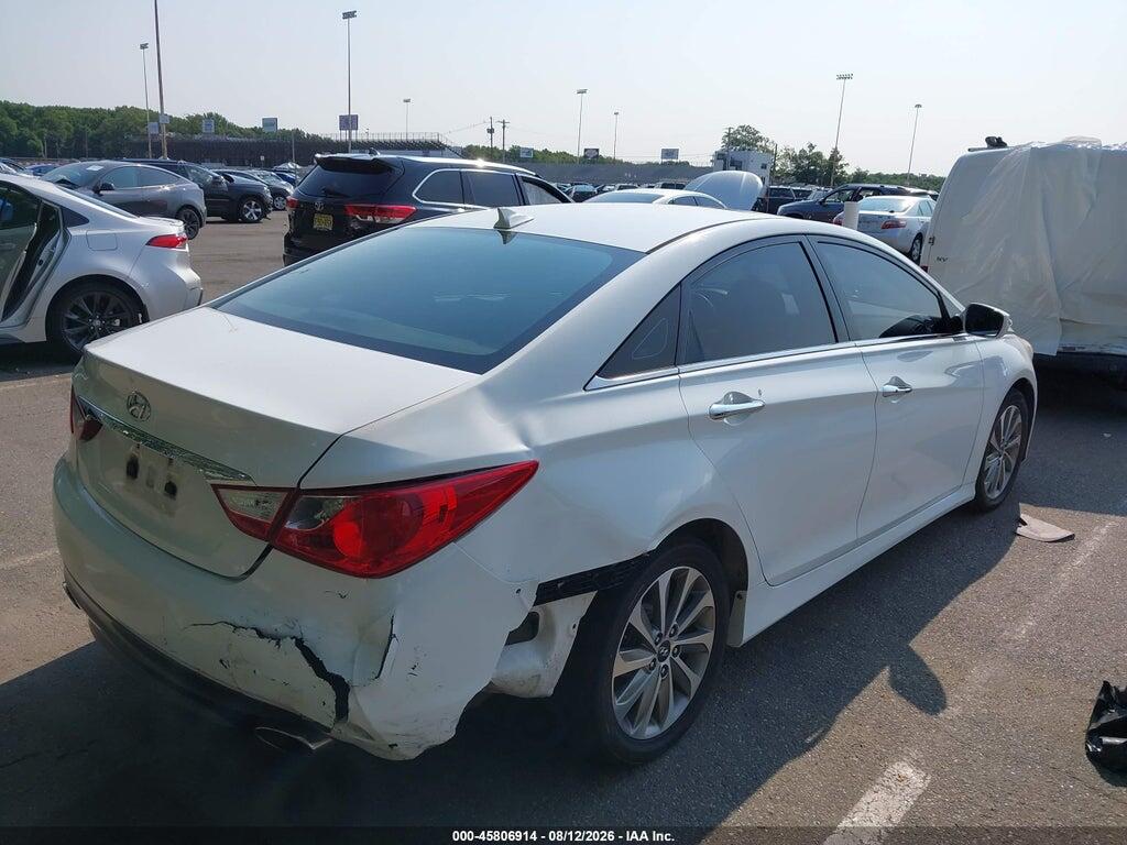 5NPEC4AB9EH878735 2014 HYUNDAI SONATA photo no. 4