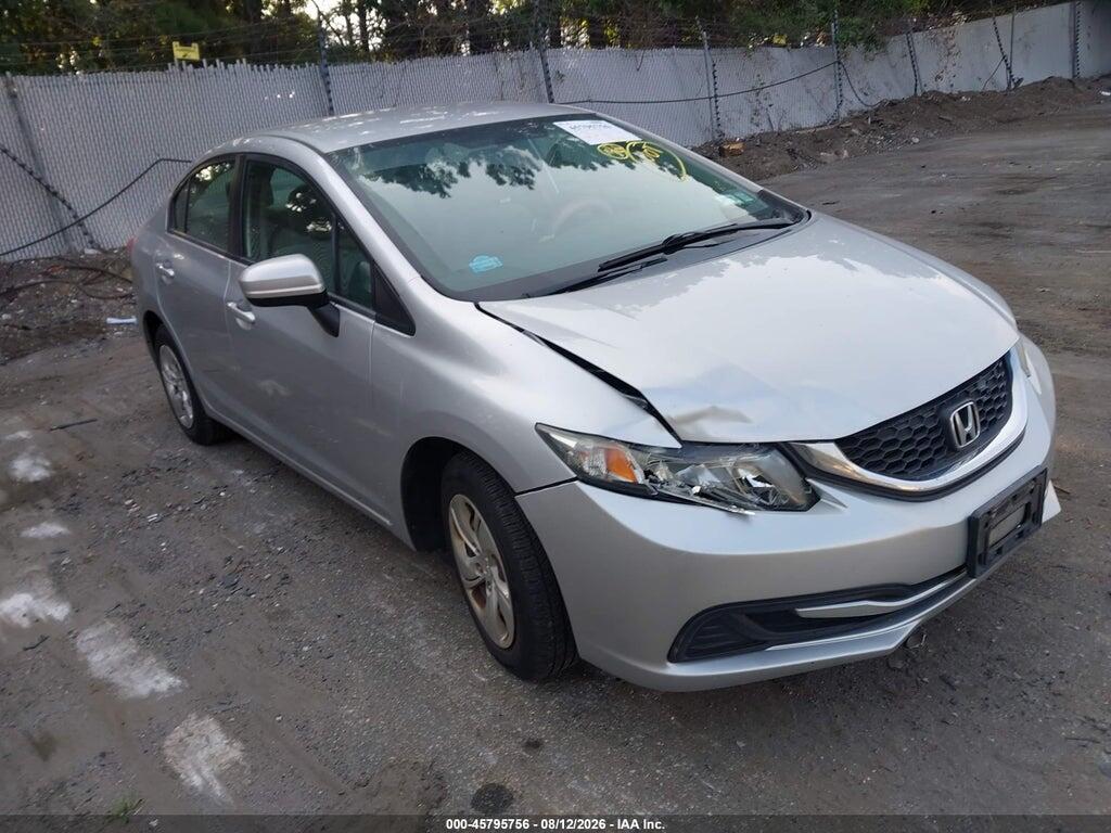 19XFB2F52EE225019 2014 HONDA CIVIC photo no. 1