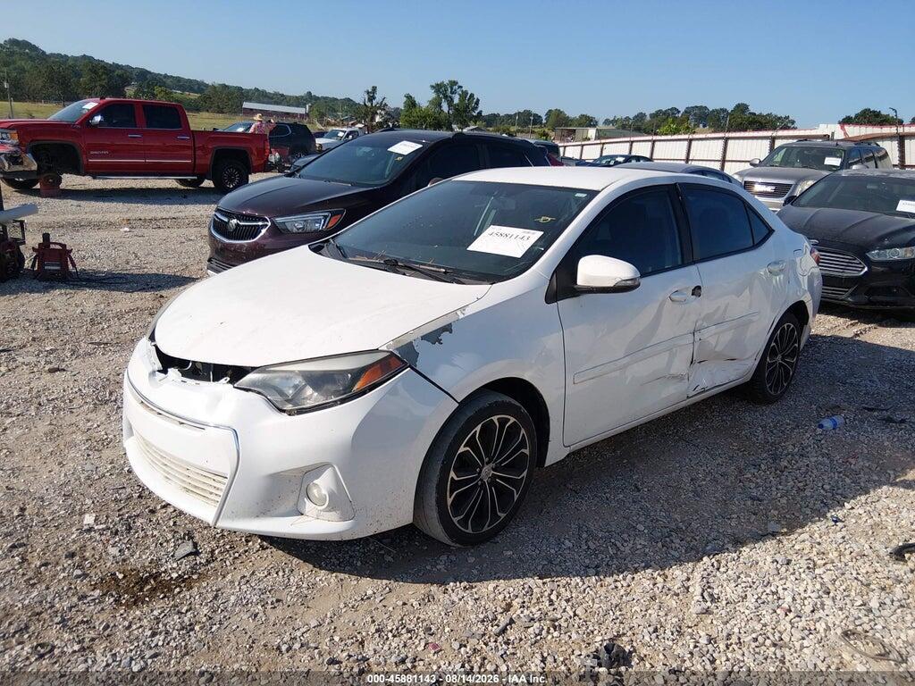 5YFBURHE2FP292590 2015 TOYOTA COROLLA photo no. 2