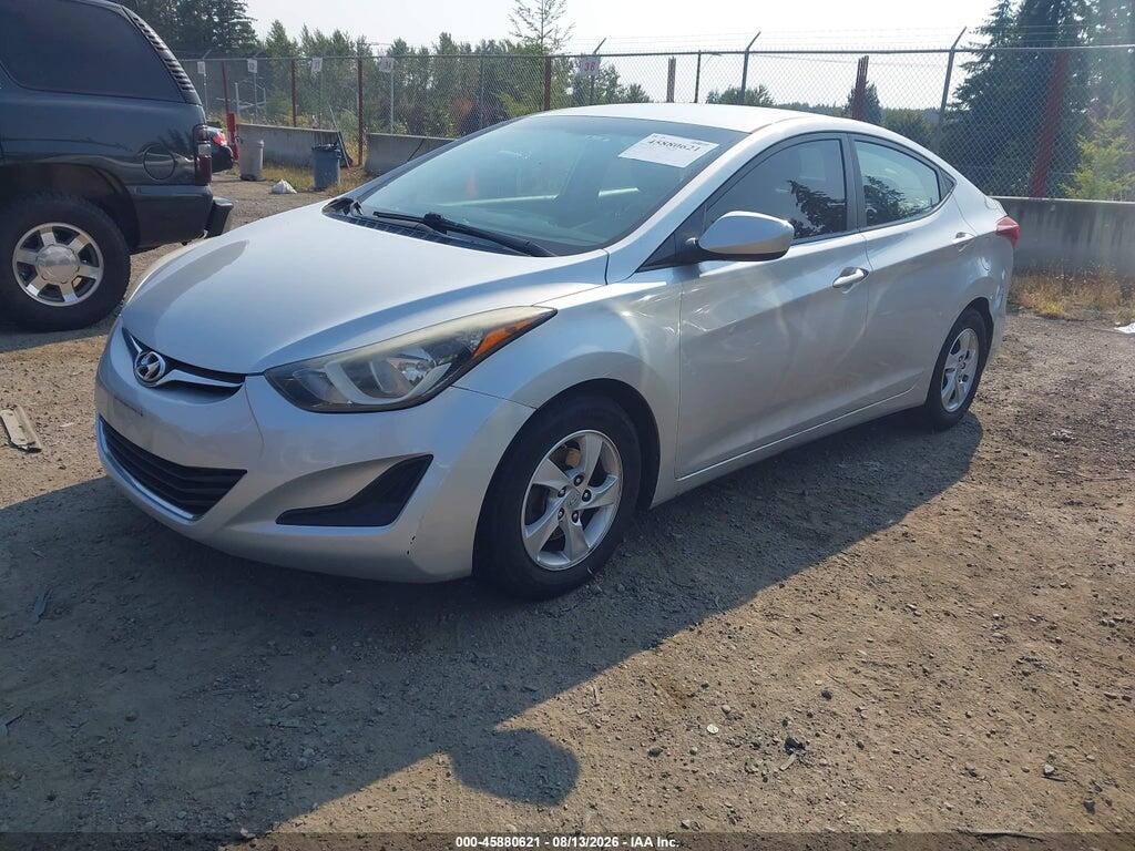5NPDH4AE7FH649981 2015 HYUNDAI ELANTRA photo no. 2