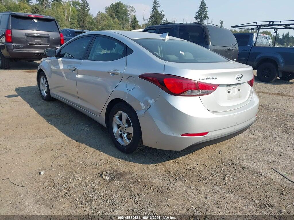 5NPDH4AE7FH649981 2015 HYUNDAI ELANTRA photo no. 3