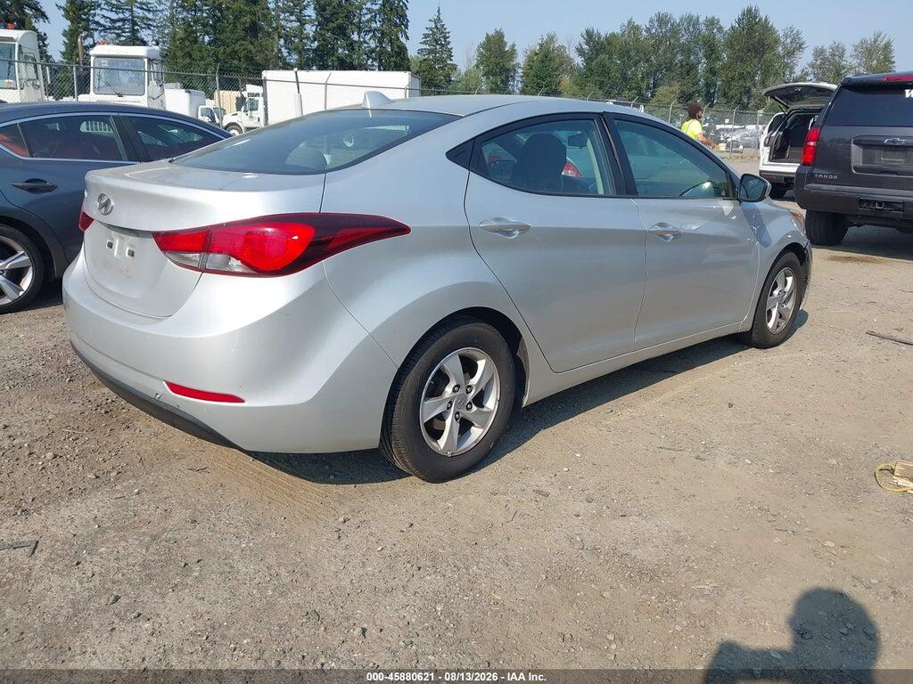 5NPDH4AE7FH649981 2015 HYUNDAI ELANTRA photo no. 4