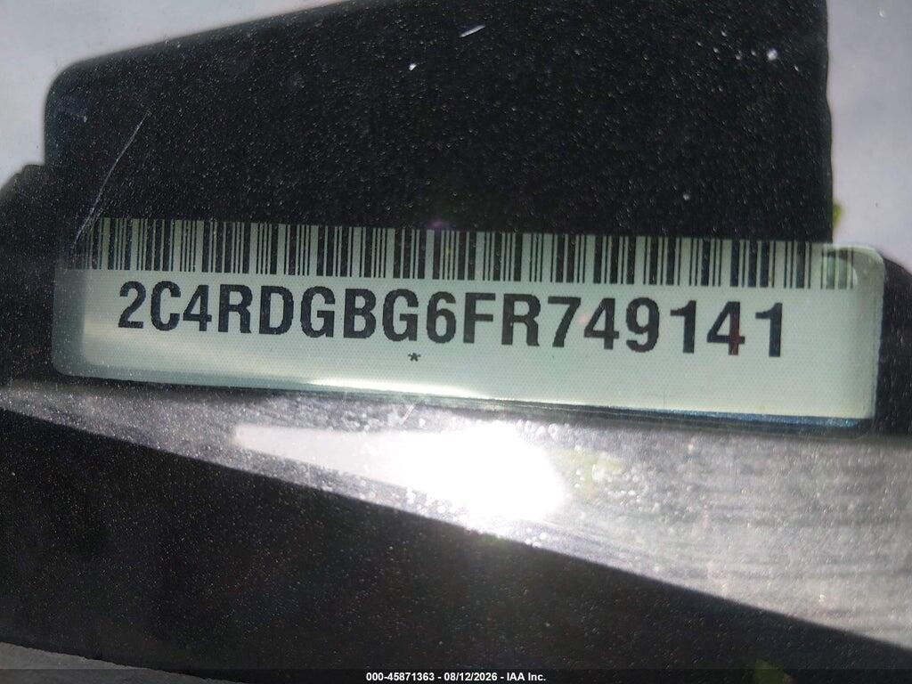 2C4RDGBG6FR749141 2015 DODGE GRAND CARAVAN photo no. 9
