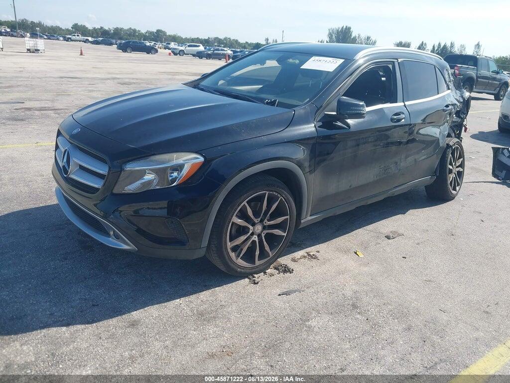 WDCTG4EB4FJ163404 2015 MERCEDES-BENZ GLA 250 photo no. 2