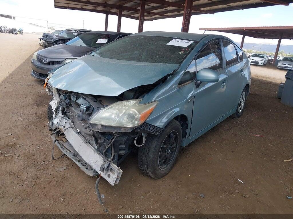 JTDKN3DU1F1895543 2015 TOYOTA PRIUS photo no. 2