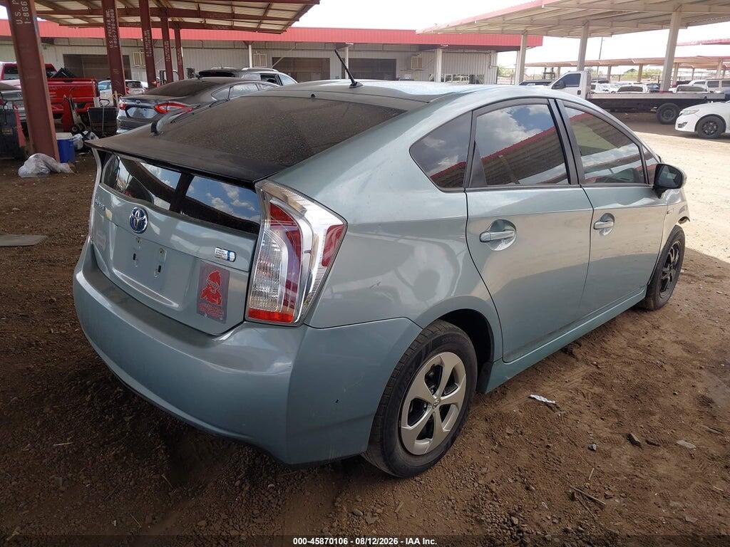 JTDKN3DU1F1895543 2015 TOYOTA PRIUS photo no. 4