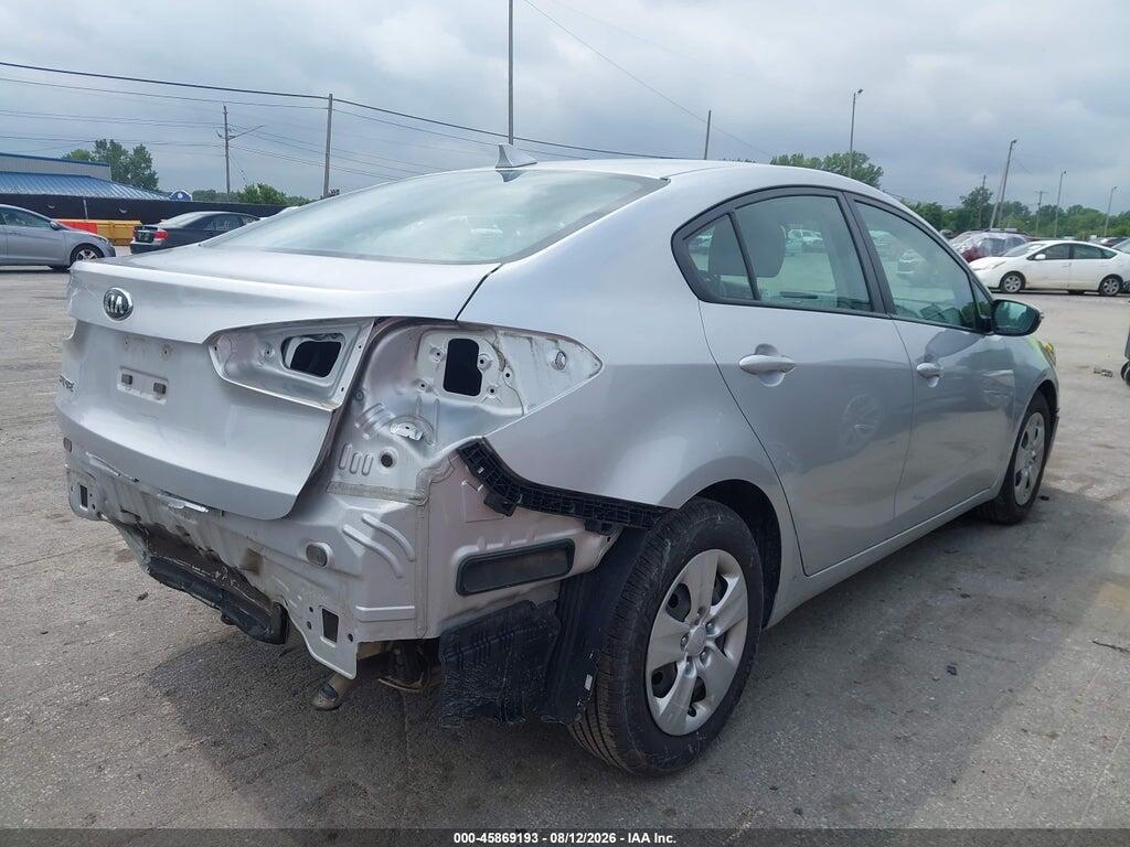 KNAFX4A68F5430514 2015 KIA FORTE photo no. 4