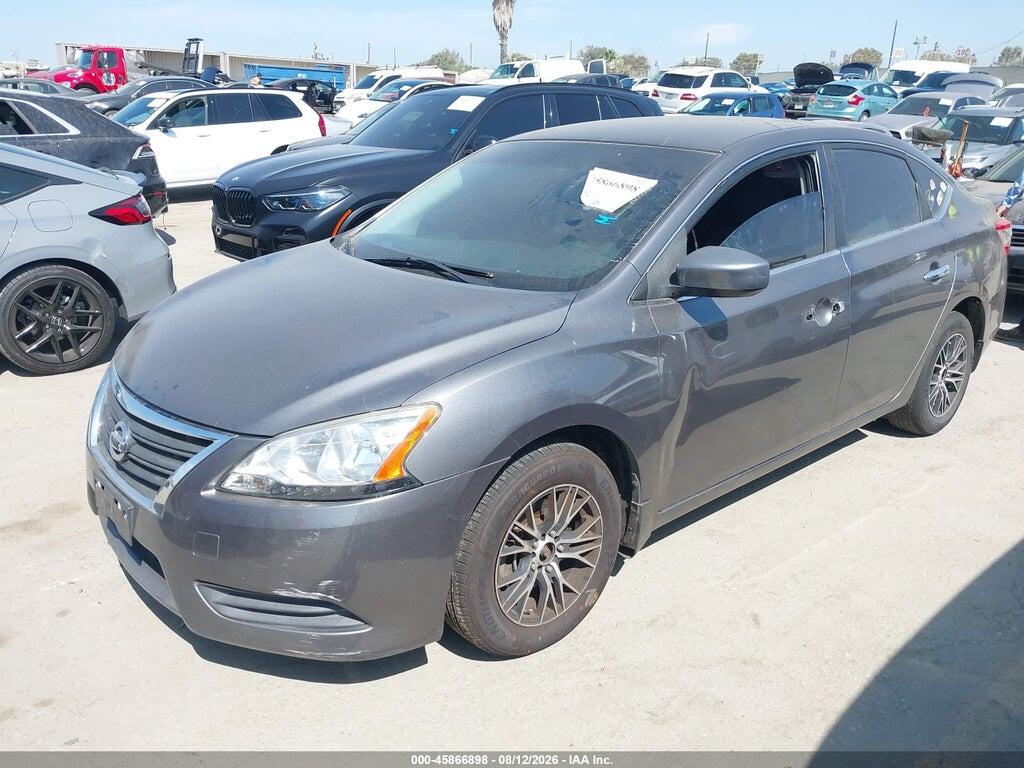 3N1AB7AP6FL650291 2015 NISSAN SENTRA photo no. 2
