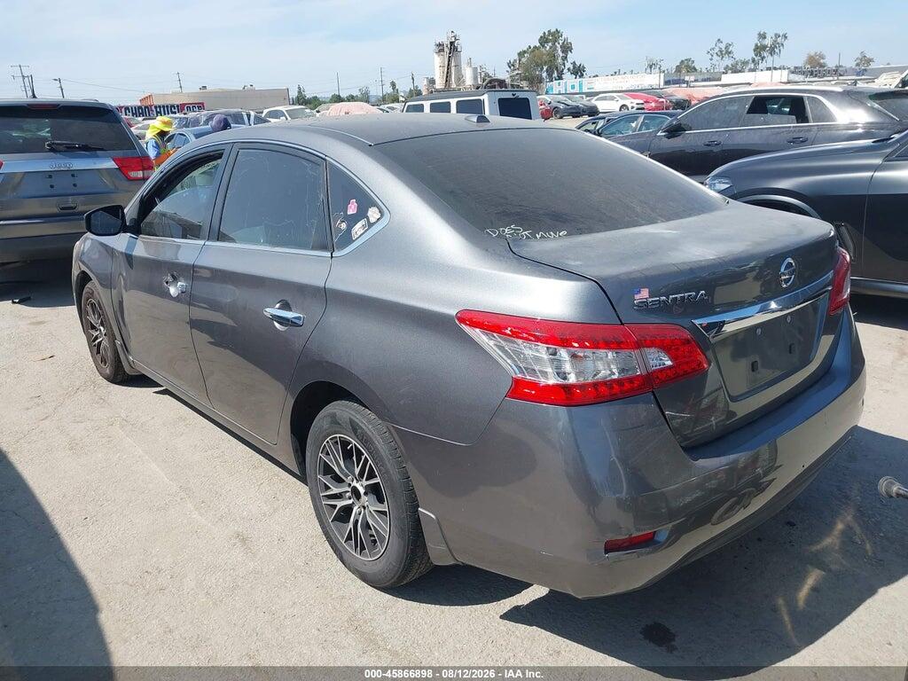 3N1AB7AP6FL650291 2015 NISSAN SENTRA photo no. 3