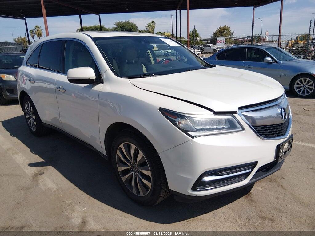 5FRYD3H45FB001007 2015 ACURA MDX photo no. 1