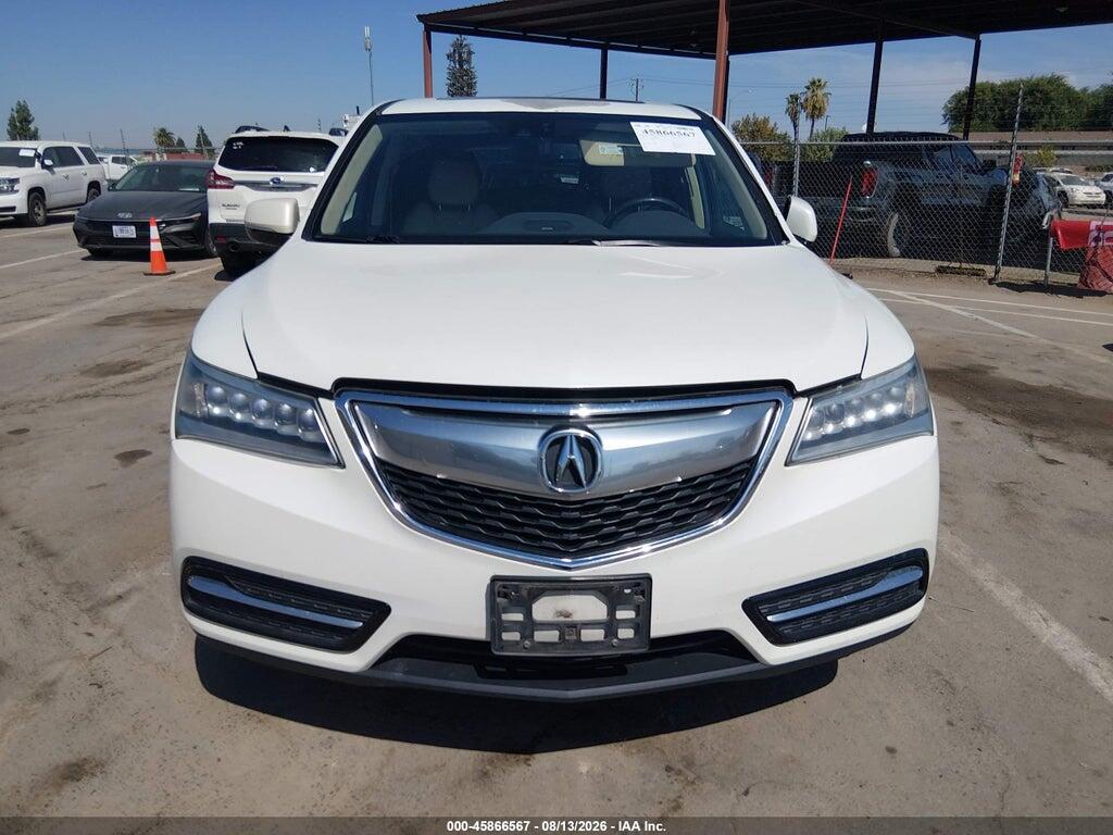 5FRYD3H45FB001007 2015 ACURA MDX photo no. 12