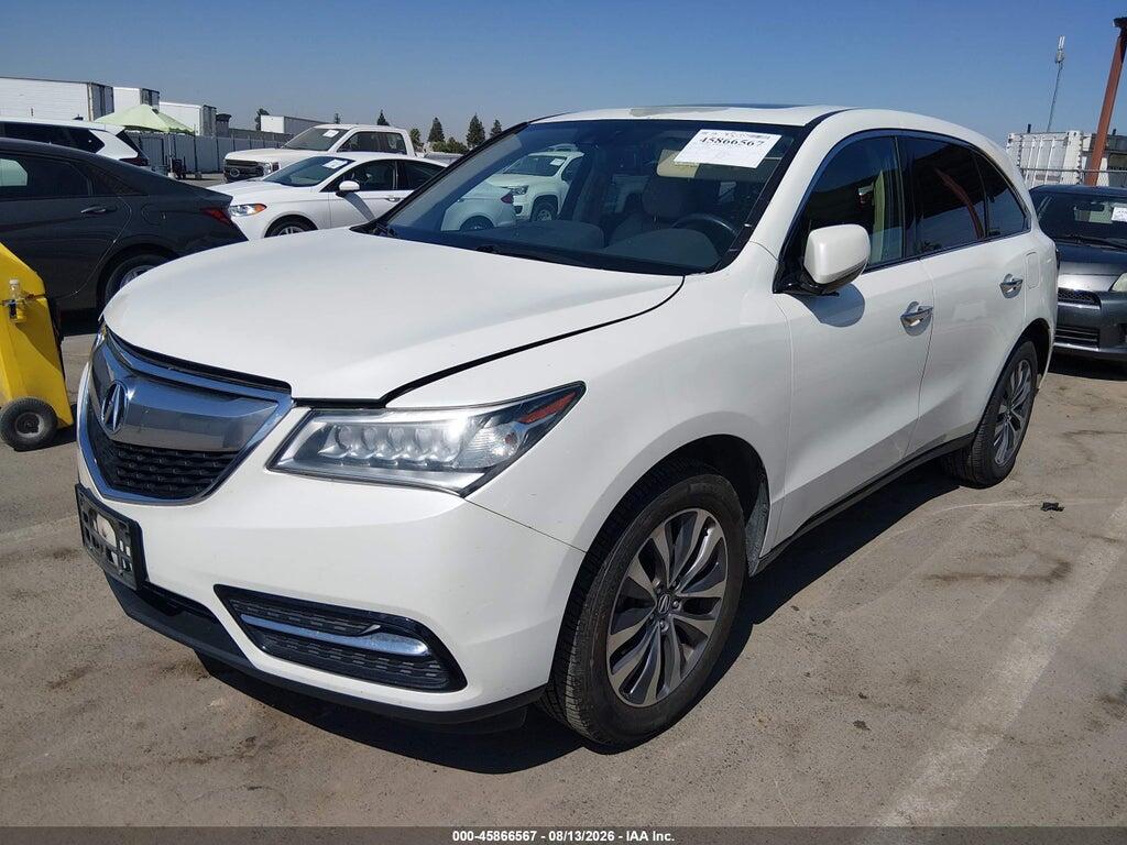 5FRYD3H45FB001007 2015 ACURA MDX photo no. 2