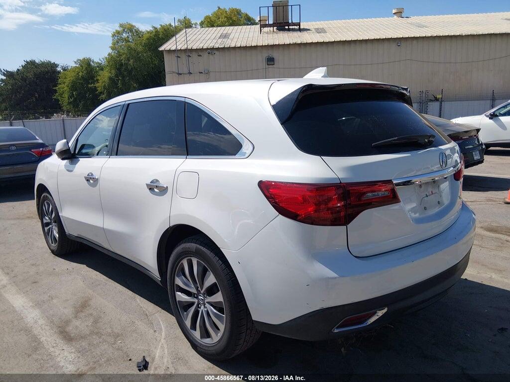 5FRYD3H45FB001007 2015 ACURA MDX photo no. 3