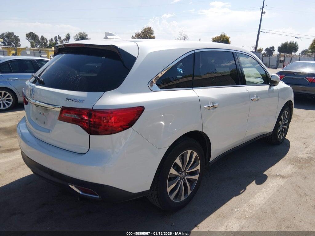 5FRYD3H45FB001007 2015 ACURA MDX photo no. 4