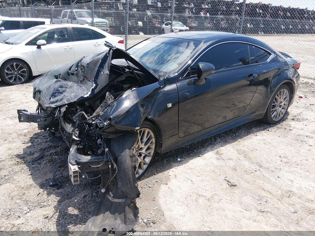 JTHHE5BC8F5007605 2015 LEXUS RC 350 photo no. 2