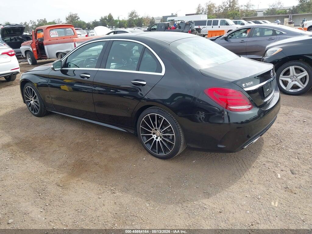 55SWF4JB7FU055327 2015 MERCEDES-BENZ C 300 photo no. 3