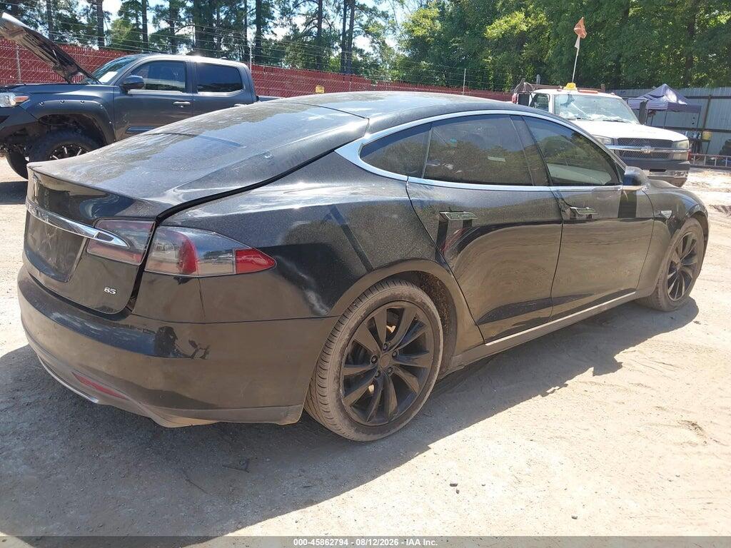 5YJSA1H13FFP74889 2015 TESLA MODEL S photo no. 4