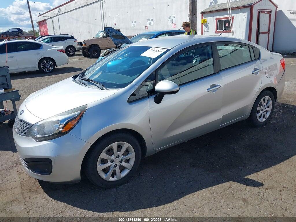 KNADM4A30F6504167 2015 KIA RIO photo no. 2