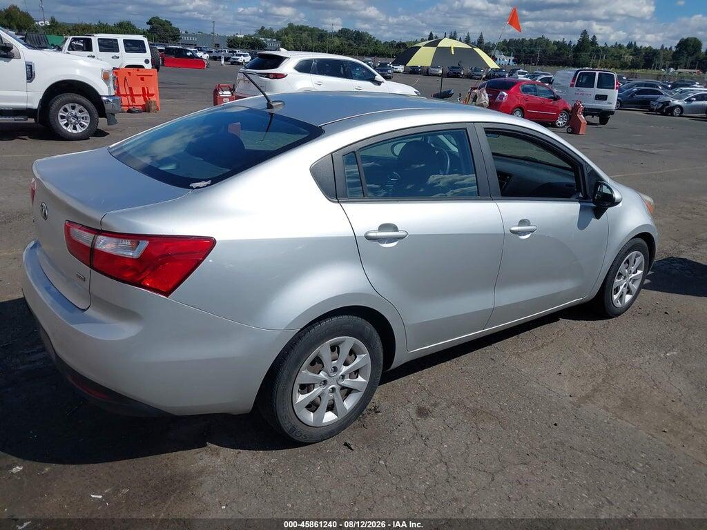 KNADM4A30F6504167 2015 KIA RIO photo no. 4