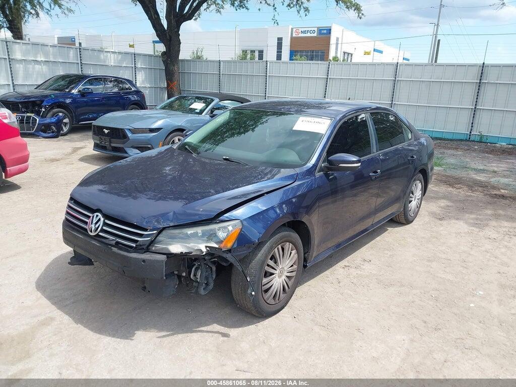 1VWAT7A3XFC046839 2015 VOLKSWAGEN PASSAT photo no. 2